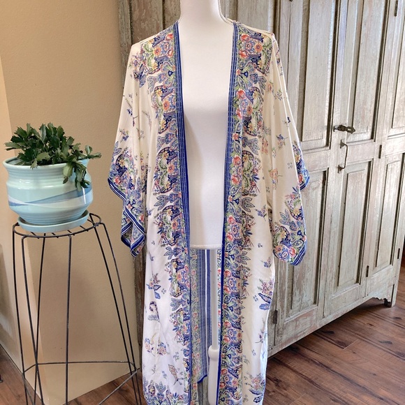 Angie Other - Angie Long Kimono Duster Robe CoverUp